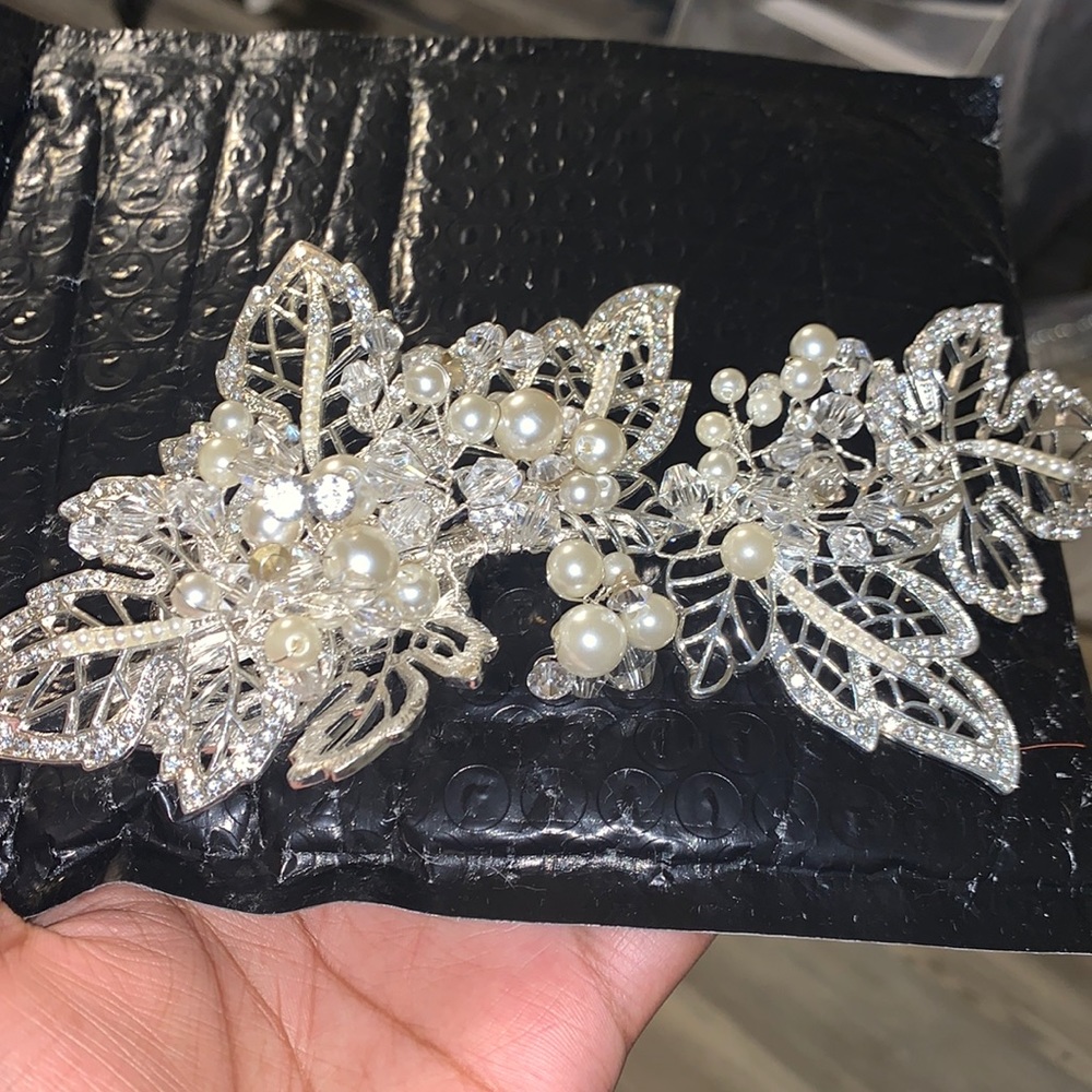 Bride hair piece